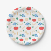 Das ist Amore Pasta Party Brautparty Pappteller (Vorderseite)