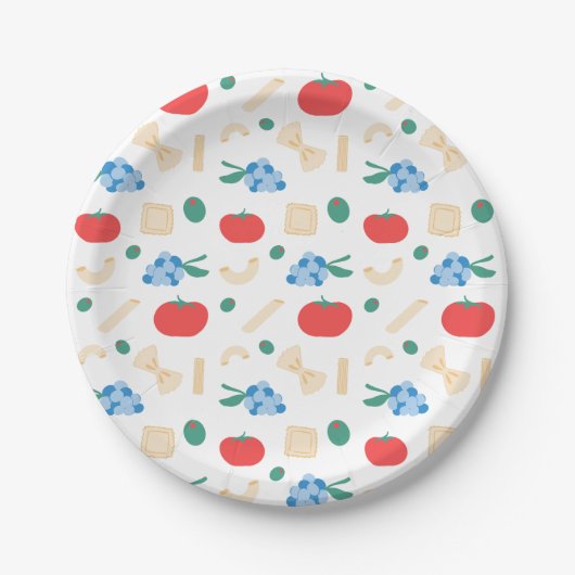 Das ist Amore Pasta Party Brautparty Pappteller (Vorderseite)