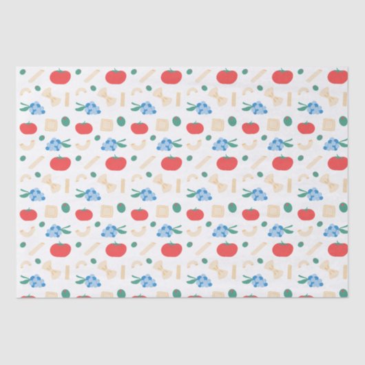 Das ist Amore Pasta Party Brautparty Seidenpapier (Vorderseite)