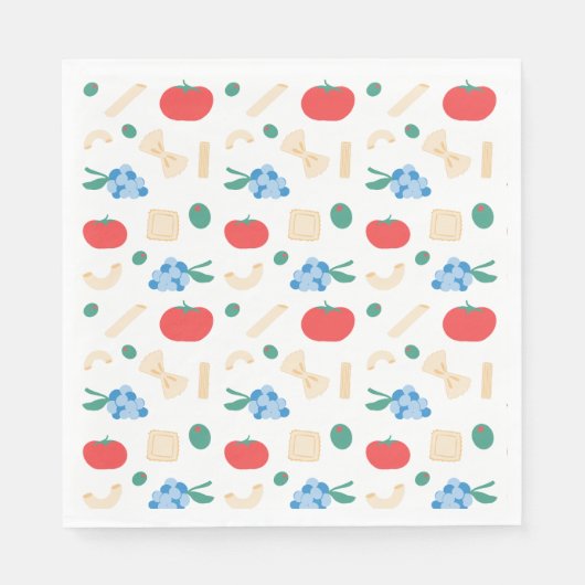 Das ist Amore Pasta Party Brautparty Serviette (Vorderseite)