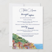 Das ist Amore Probedinner & Sonntagbrunch Einladung (Vorderseite)