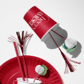 Das ist Amore Rot handgezeichnete Brautparty Pappbecher