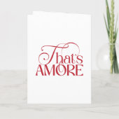 Das ist Amore Rote Hochzeitsdusche DANKE (Rückseite)
