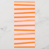 Das ist Amore Spritz Bridal Brunch Menükarte (Rückseite)