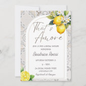 Das ist Amore Spritz Italian Tiles Brautparty Einladung (Vorderseite)