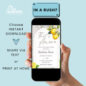 Das ist Amore Spritz Italian Tiles Brautparty Einladung