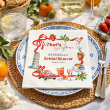 Das ist Amore Whimsical Italienische Brautparty