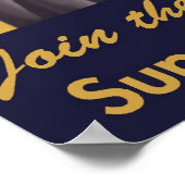 Das ist auch unser Kampf, Buddy! Pro-Gewerkschaft- Poster (Ecke)