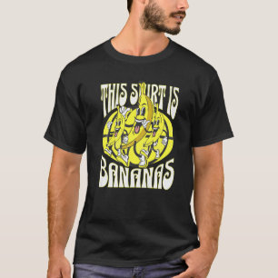 Das Ist Bananen Tanzende Musik Bananen Grafik T-Shirt