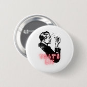 Das ist beleuchtet - Vintager Raucher - Funny Button (Vorne & Hinten)