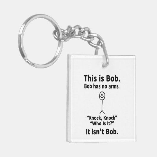 Das ist Bob Schlüsselanhänger (Vorderseite links)