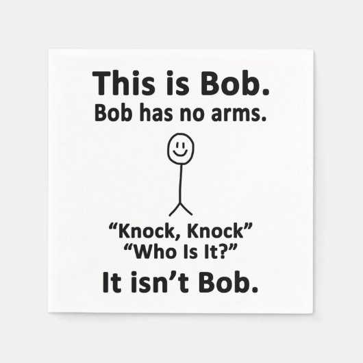 Das ist Bob Serviette (Vorderseite)