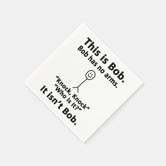 Das ist Bob Serviette (Ecke)
