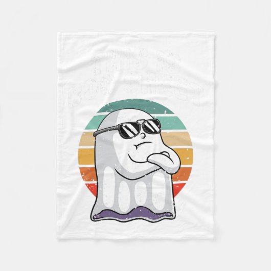 Das ist Boo Sheet Fun Halloween Kostüm Ghost Puff Fleecedecke (Vorderseite)