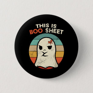 Das ist Boo Sheet Fun Halloween Kostüme Spaß Hallo Button