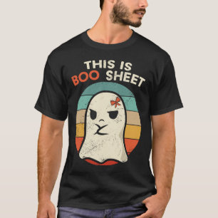 Das ist Boo Sheet Fun Halloween Kostüme Spaß Hallo T-Shirt