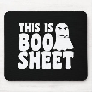 Das ist Boo Sheet Gespenst Lustiges Halloween Kost Mousepad