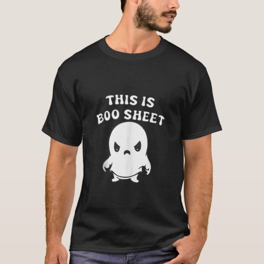 Das ist Boo Sheet Ghost Funny Cool Groovy Hallowee T-Shirt (Vorderseite)