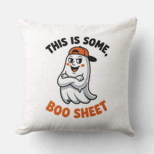 Das ist Boo Sheet Ghost Groovy Halloween Kostüm Kissen