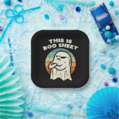 Das ist Boo Sheet Ghost Pappteller (Party)