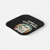 Das ist Boo Sheet Ghost Pappteller (Gewinkelt)