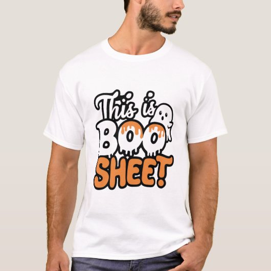 Das ist BOO SHEET T-Shirt (Vorderseite)