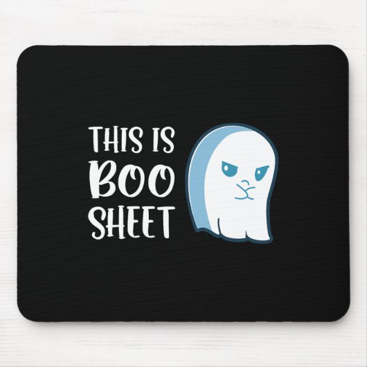 Das ist Bootsheet Fun Halloween-Redewendungen Mousepad (Vorne)