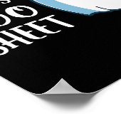 Das ist Bootsheet Fun Halloween-Redewendungen Poster (Ecke)
