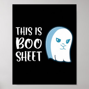 Das ist Bootsheet Fun Halloween-Redewendungen Poster
