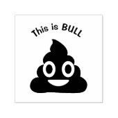 Das ist BULL Gekackt Emoji Funny Permastempel (Design)