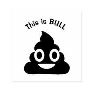 Das ist BULL Gekackt Emoji Funny Permastempel