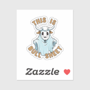 Das ist Bullblech - lustiges Bootblatt Aufkleber