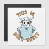 Das ist Bullblech - lustiges Bootblatt Magnetkarte (Vorne/Hinten)