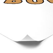 Das ist Bullblech - lustiges Bootblatt Poster (Ecke)