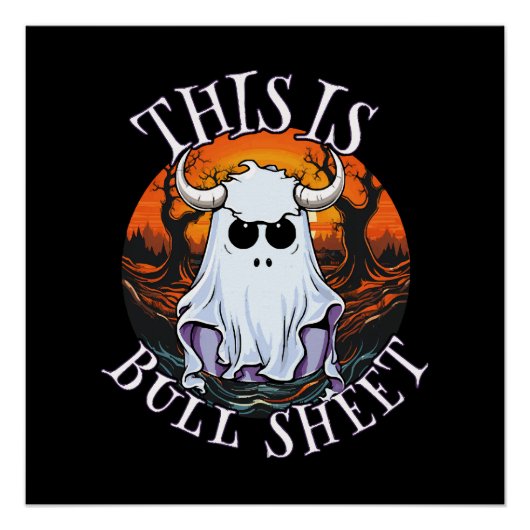 Das ist Bullblech - lustiges Bootblatt Poster (Vorderseite)