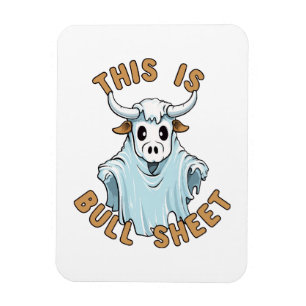 Das ist Bullshit - lustiges Boo-Blatt Magnet