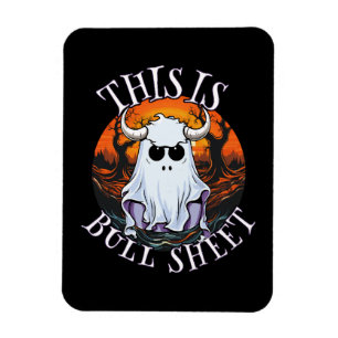 Das ist Bullshit - lustiges Boo-Blatt Magnet