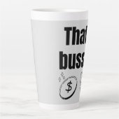 Das ist Bussin Milchtasse (Vorderseite)