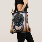 Das ist Campbell CA, Historic Ansley House Knocker Tasche (Von Nahem)