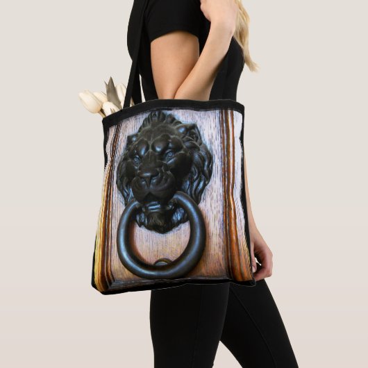 Das ist Campbell CA, Historic Ansley House Knocker Tasche (Von Nahem)