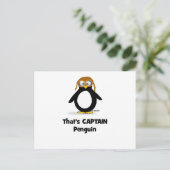 Das ist Captain Penguin Postkarte (Stehend Vorderseite)