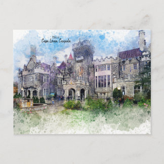 Das ist Casa Loma, Toronto, Kanada Postkarte