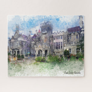 Das ist Casa Loma, Toronto, Kanada Puzzle