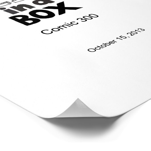 DAS IST COMIC 300 - Poster (Ecke)