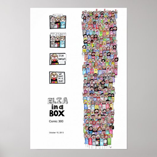 DAS IST COMIC 300 - Poster (Vorne)