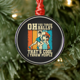 Das ist Cool, ich werfe Leute Ornament Aus Metall