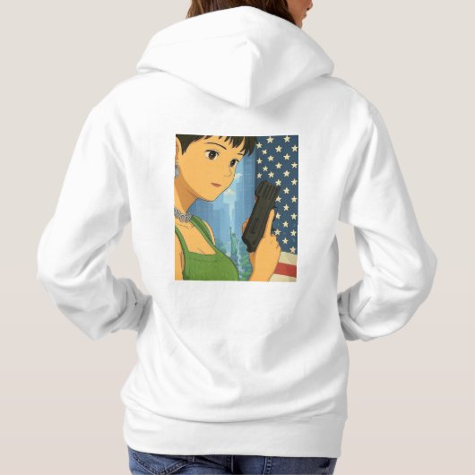 Das ist das Amerika, das ich Gewollt habe! Hoodie (Rückseite)