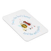 Das ist das Bee's knees und ant's pants Magnet (Rechte Seite)