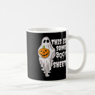 Das ist das Bootblatt Ghost Retro Halloween Kostüm Kaffeetasse