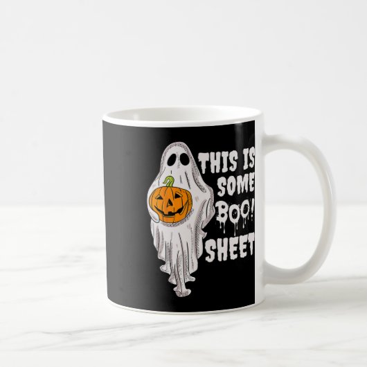 Das ist das Bootblatt Ghost Retro Halloween Kostüm Kaffeetasse (Rechts)